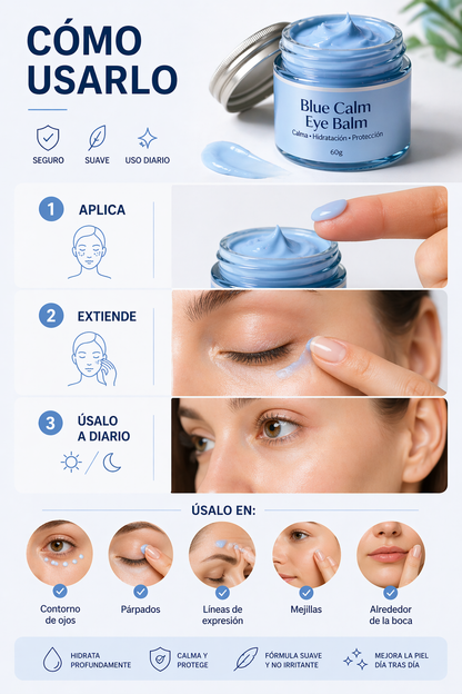 Velora™ Blue Calm Eye Balm