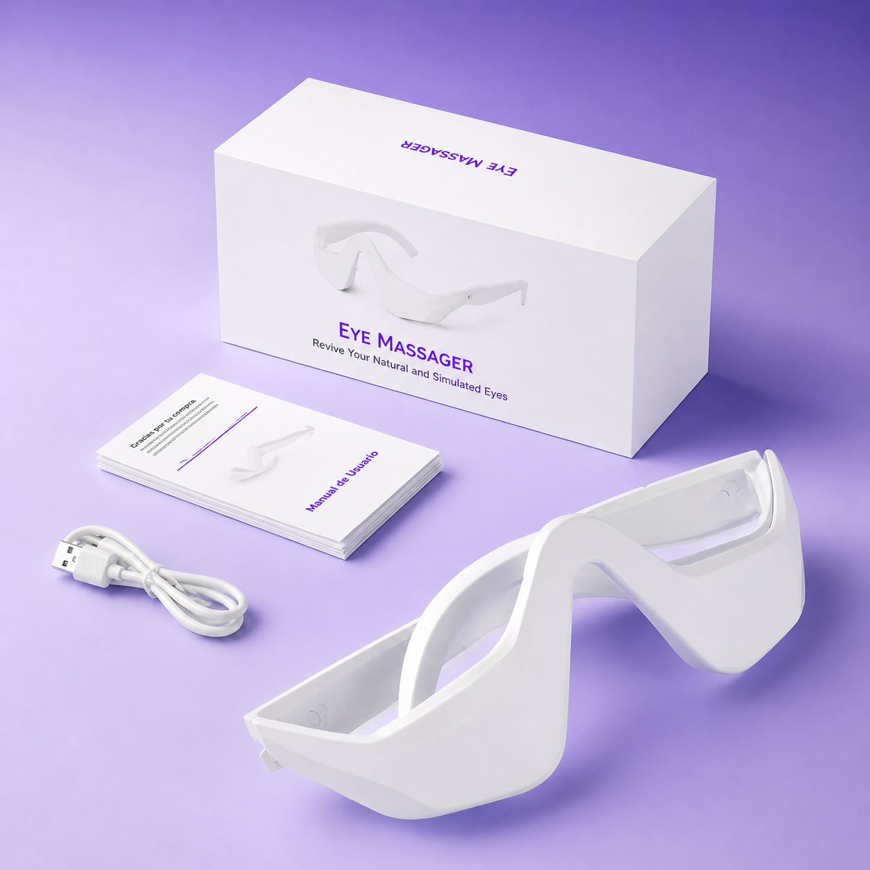 EyeVelora™ – Masajeador de Ojos para fatiga y ojeras