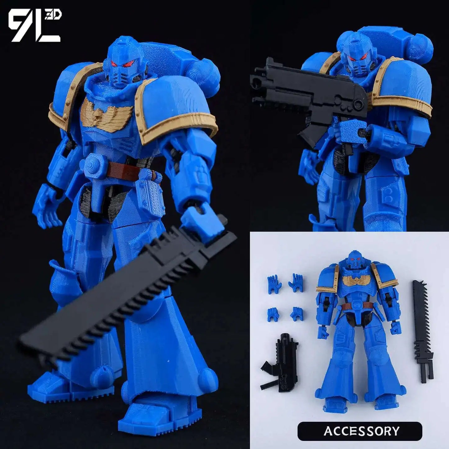 9L3D Printed Anime Characters Lucky Dummy 13 Action Figures Deadpool Wolverine Multi-Jointed Movable Shapeshift Mannequin Toys